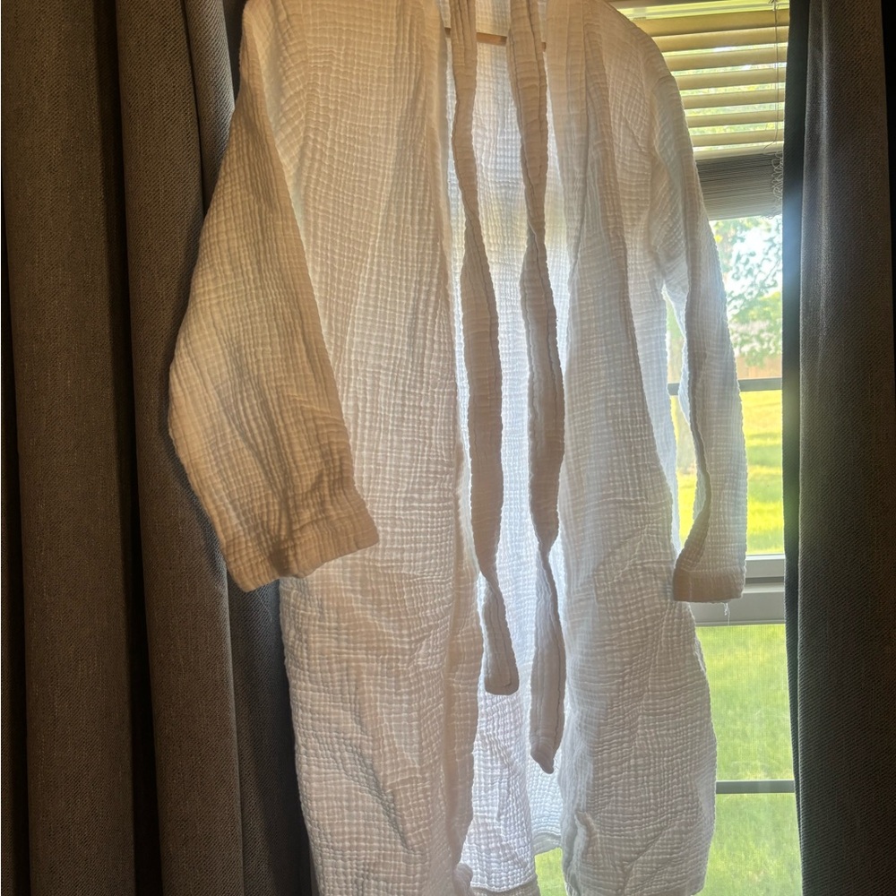 Parachute White Lightweight Shirt Jacket